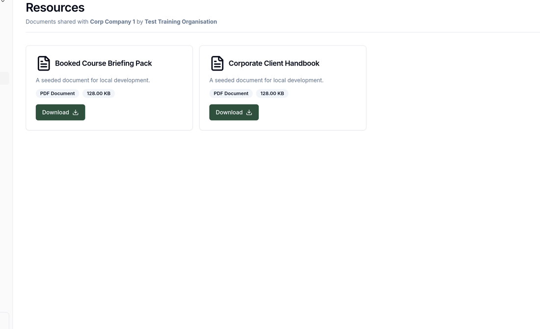 Coordinator Resources page